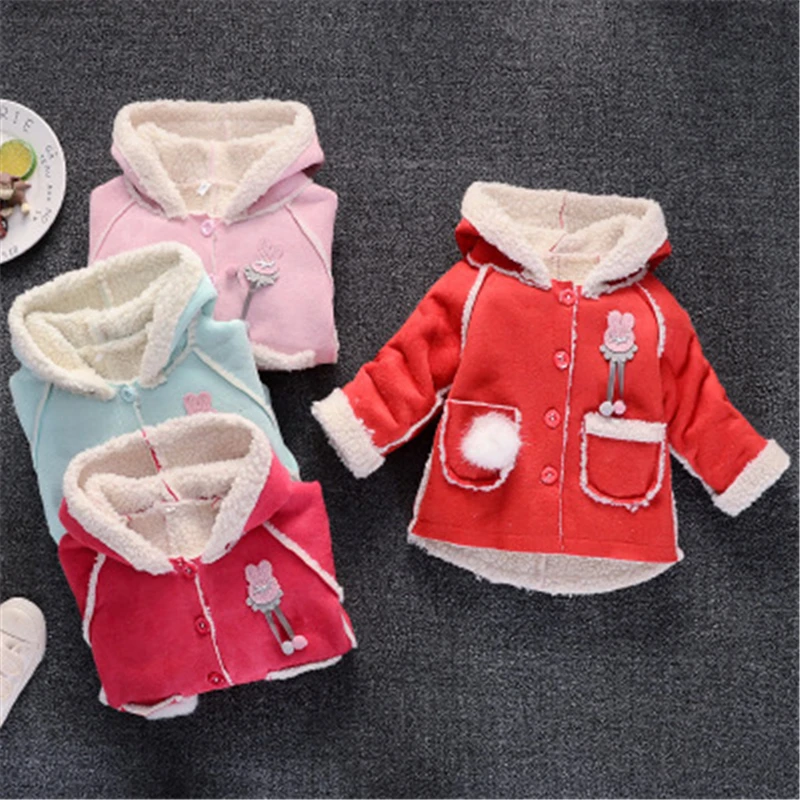 Детская верхняя одежда для девочек и пальто для маленьких девочек; толстовки с капюшоном; топы с принтом; детская одежда из хлопка; зимнее пальто для мальчиков