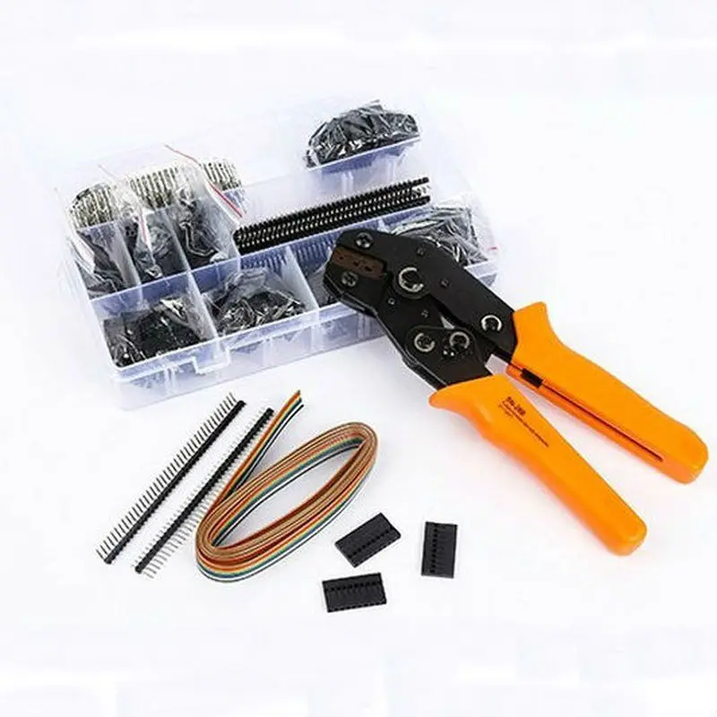 

Hand tool set crimping tool pliers terminal ferrule crimper wire tools terminals clamp kit tool SN-28B+1550Pcs Connector