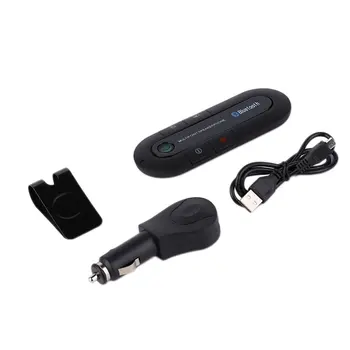 

New Handsfree Speaker Phone + Charger Car Kit for Mobile Phone Professional Multi-point Speaker Earphone