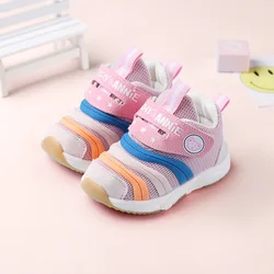 New Fashion Kids Toddler Shoes Men Women Baby Tenis Sneakers Child Soft-soled Non-slip Functional Shoes Cartoon Baotou Shoes