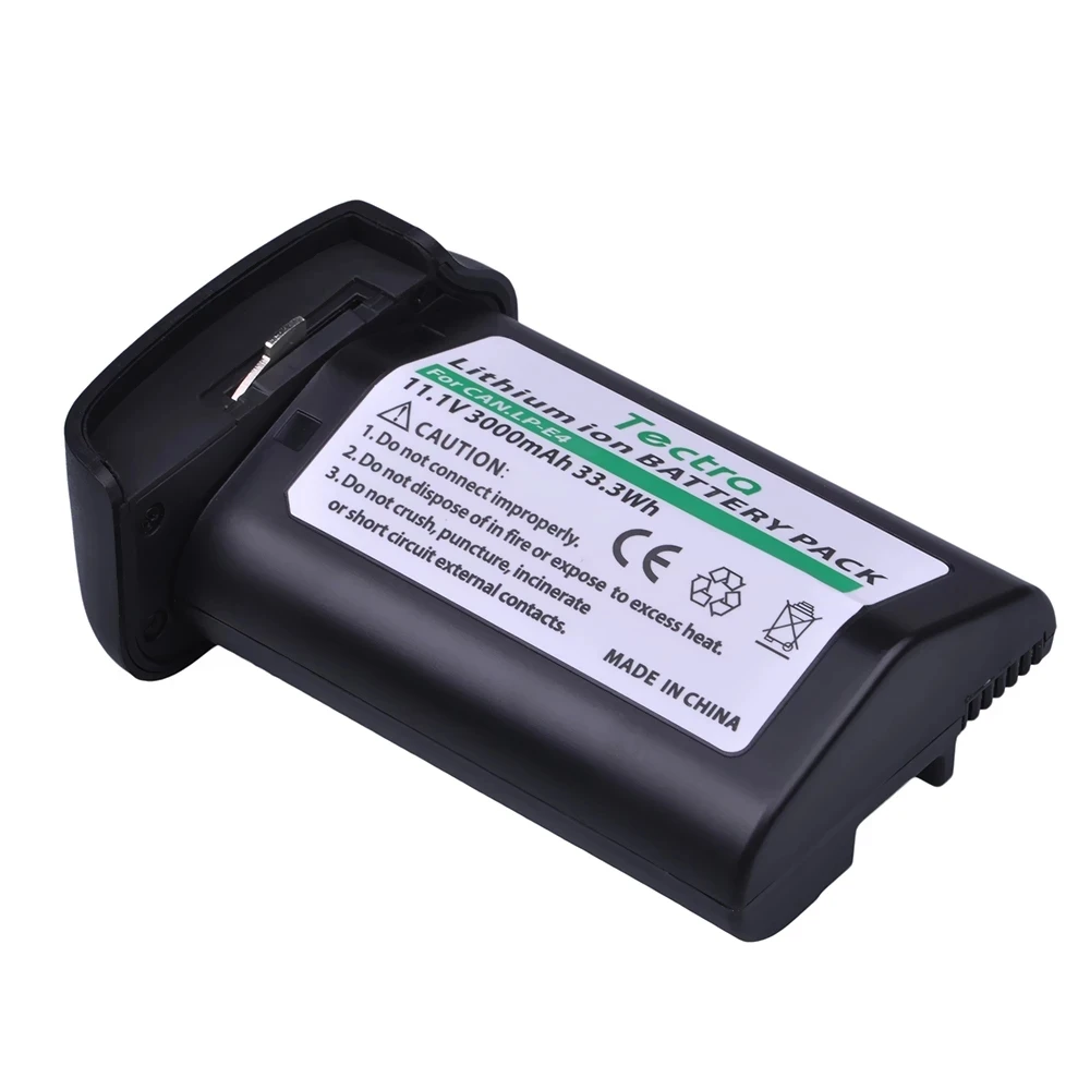 Recarregável para Canon Bateria Li-ion Eos 1d Mark Iii Eos-1d iv 1ds c Eos1dx 3000mah Lp-e4 Lpe4 Lp-e4n - Image 3