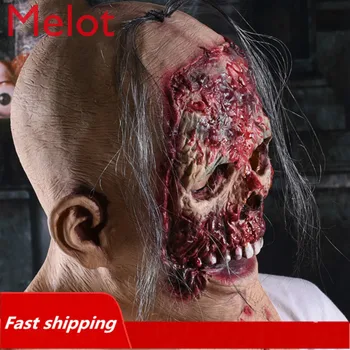 

Skull Skeleton Halloween Mask Bloody Zombie Halloween Decorations Haunted House Cosplay Skull Horror Halloween Party Supplies