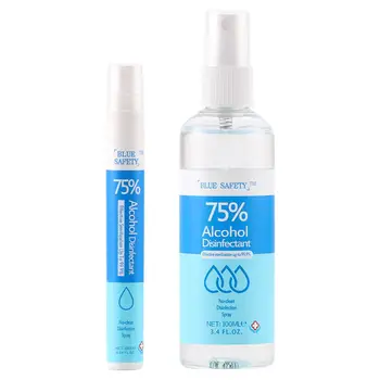 

100mL Hand Sanitizer Spray Rinse-Free Hands Moisturizing Liquid Household Hand Sanitizing Clean Hand Disinfection Gel