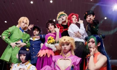 Аниме JoJo невероятное приключение dio brando Косплэй костюм на Хэллоуин и Рождество; карнавальный праздничный костюм
