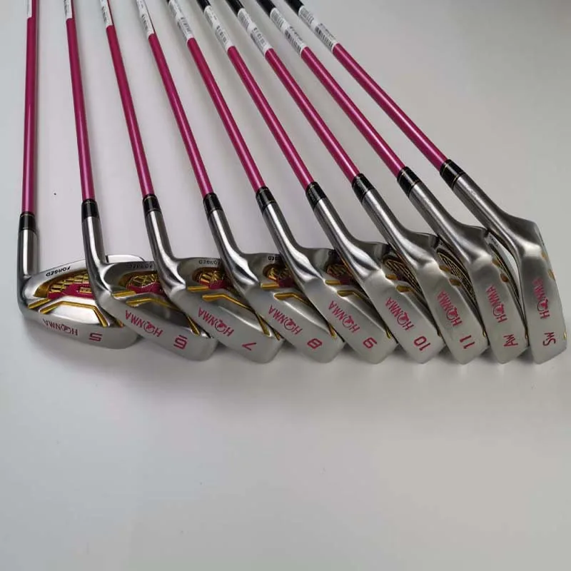 Golf club 4 star honma s 06 женские Утюги 5 11As 9 шт. графит выделенный L вал Бесплатная