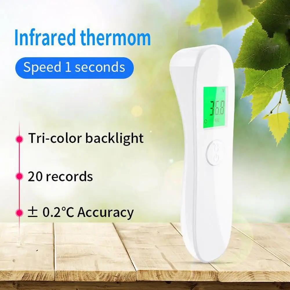 

T09 Smart Body Thermometer Full Screen 1S Instant Measure Infrared Digital Meter