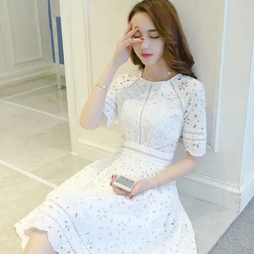 Высококачественное белое платье 2020 летнее белого цвета с вышивкой cultivate one's
