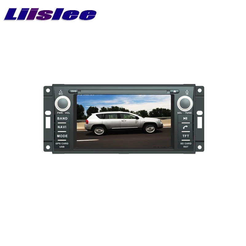 Автомобильный мультимедийный ТВ DVD GPS аудио hi-fi радиоприемник для Jeep Commander Wrangler 2006