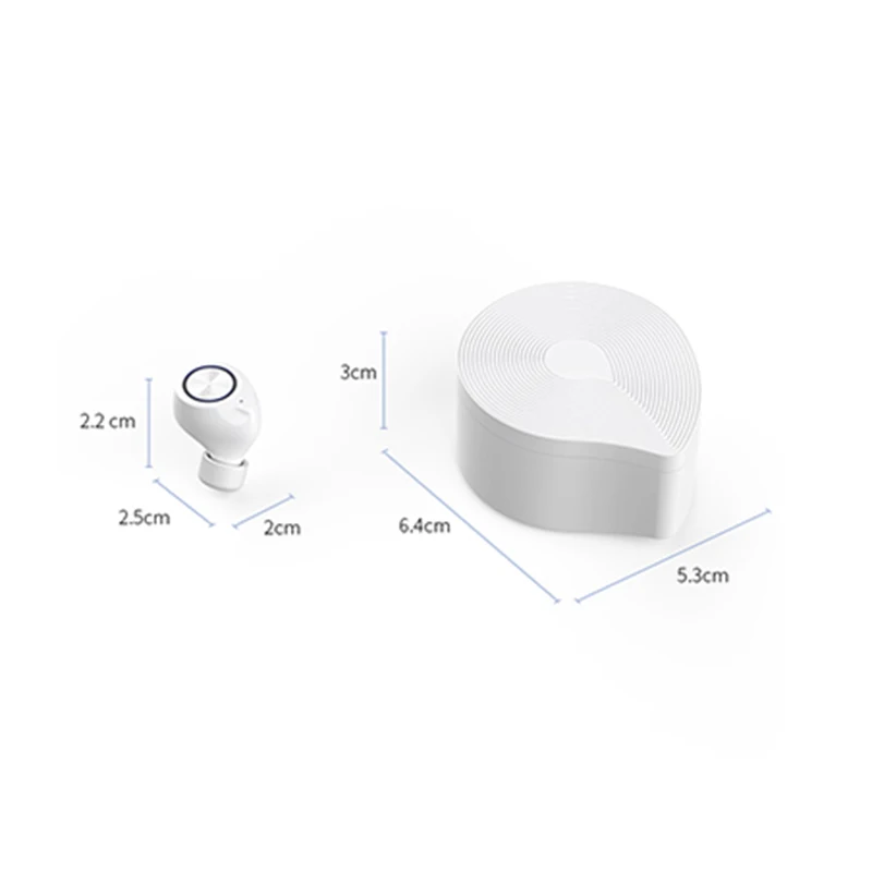 Дешево DAG TW70 TWS Bluetooth V5.0 гарнитура спортивные беспроводные наушники 3D стерео наушники мини вкладыши двойной микрофон с зарядным устройством