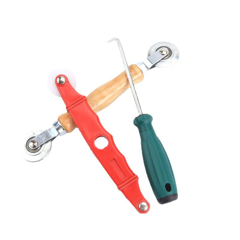 StainlessSteelRubberGauzeWheelDoorWindowInstallationHandSpline