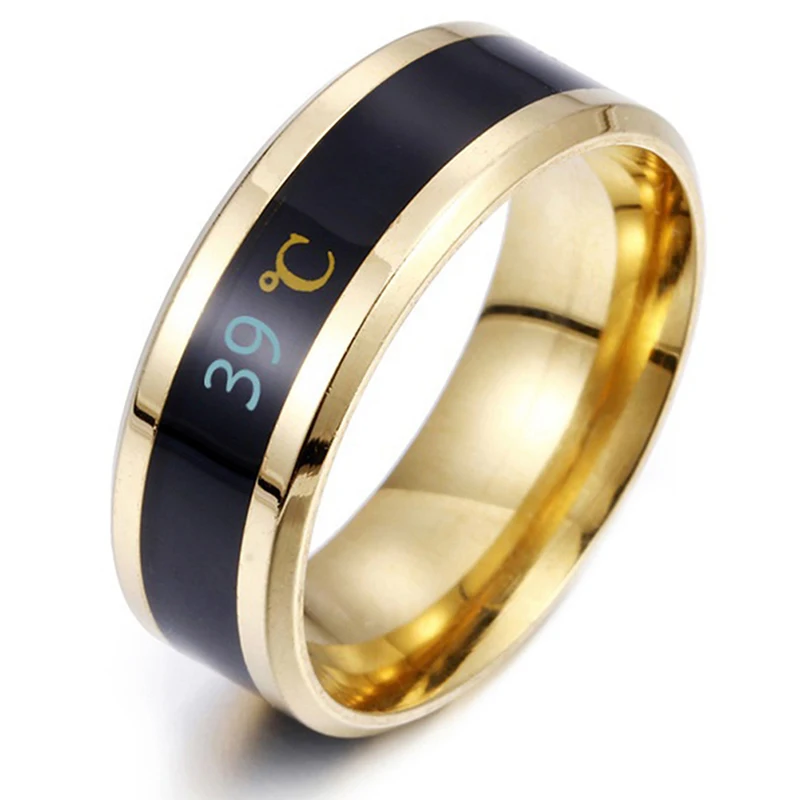 

Temperature Ring Titanium Steel Mood Emotion Feeling Intelligent Rings