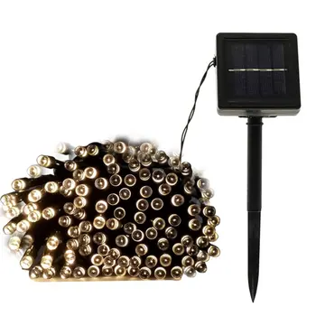 

Solar Led string light 100LED RGB single color Decoration Light for Christmas Garden light Holiday Outdoor