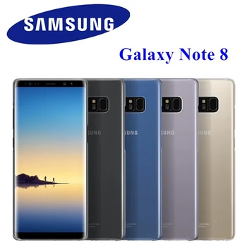 

Original Samsung Galaxy Note 8 Clear Case Slim Transparent Back Protective COVER SM-N9500 Hard PC Fundas Anti-knock