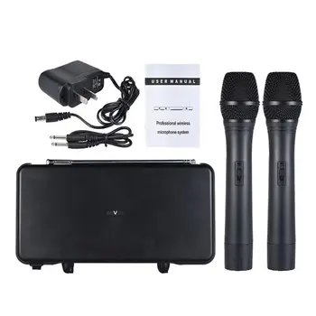 

VHF Wireless Microphone Mic System Kareoke Receiver Handheld Professional