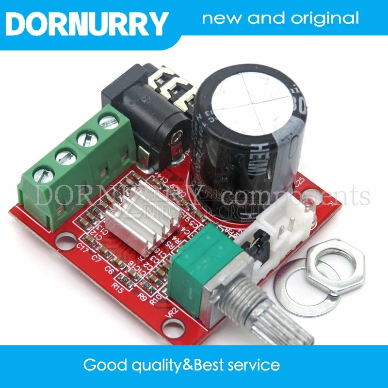 

10PCS 12V Mini Hi-Fi PAM8610 Audio Stereo Amplifier Board 2X10W Dual Channel D Class dornurry