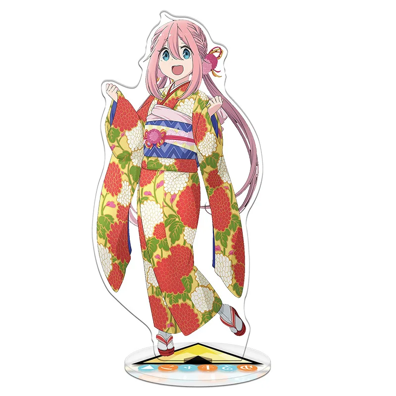 Yuru Camp Yurucamp Laid-Back Toy Height 21cm Anime Action Figure Acrylic Decorative Ornaments Creative Gift | Игрушки и хобби