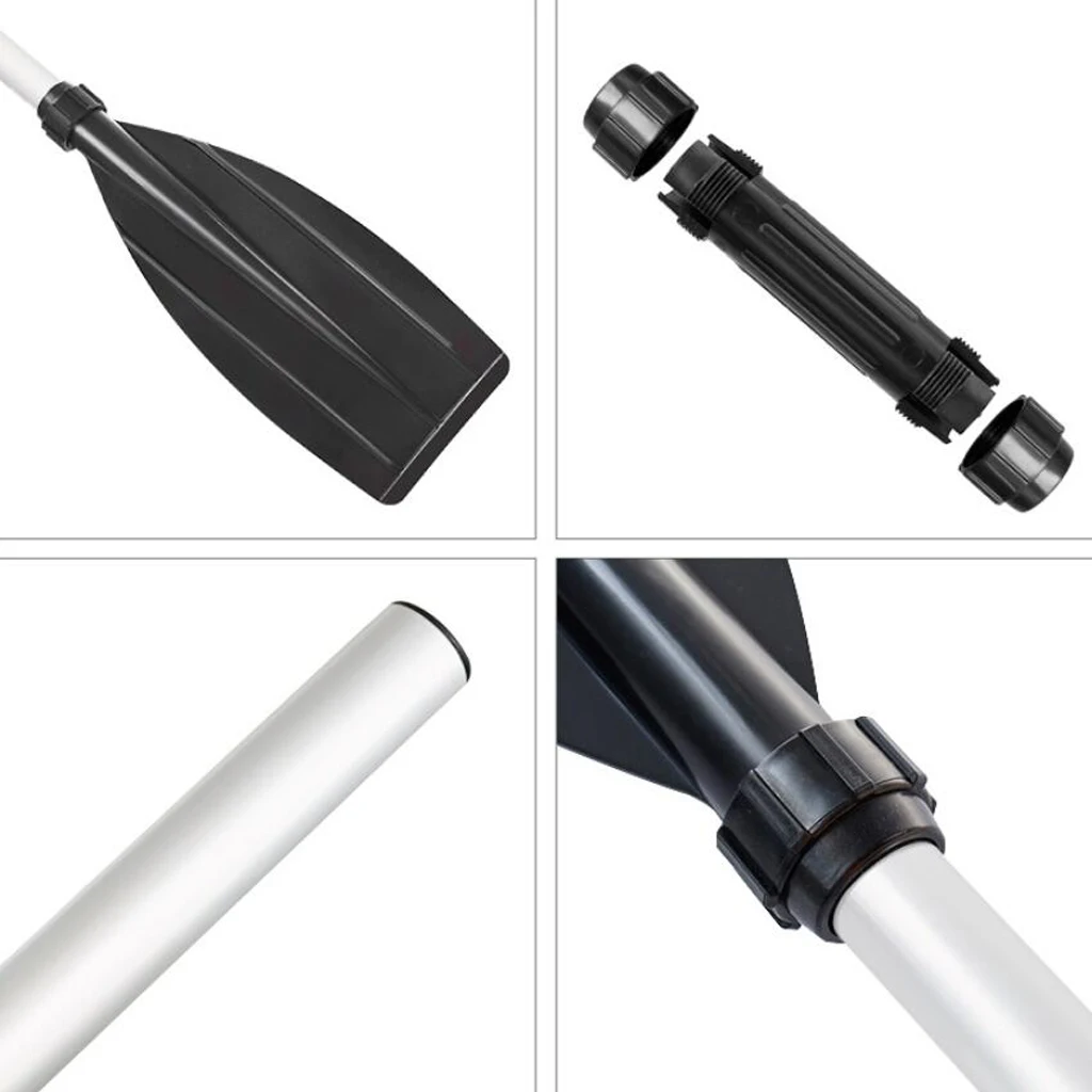 2Pcs Detachable Kayak Oars Paddles for Inflatable Fishing Boat Canoe Rafting