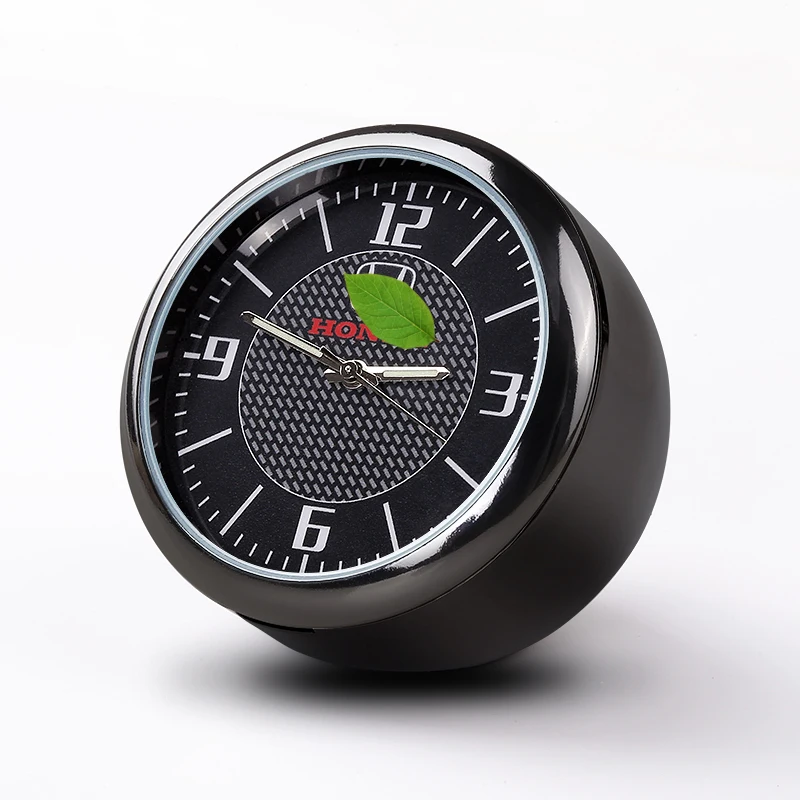Для Honda автомобильные часы Ремонт интерьера светящийся электронный кварц для украшений часы украшения - Цвет: for Honda