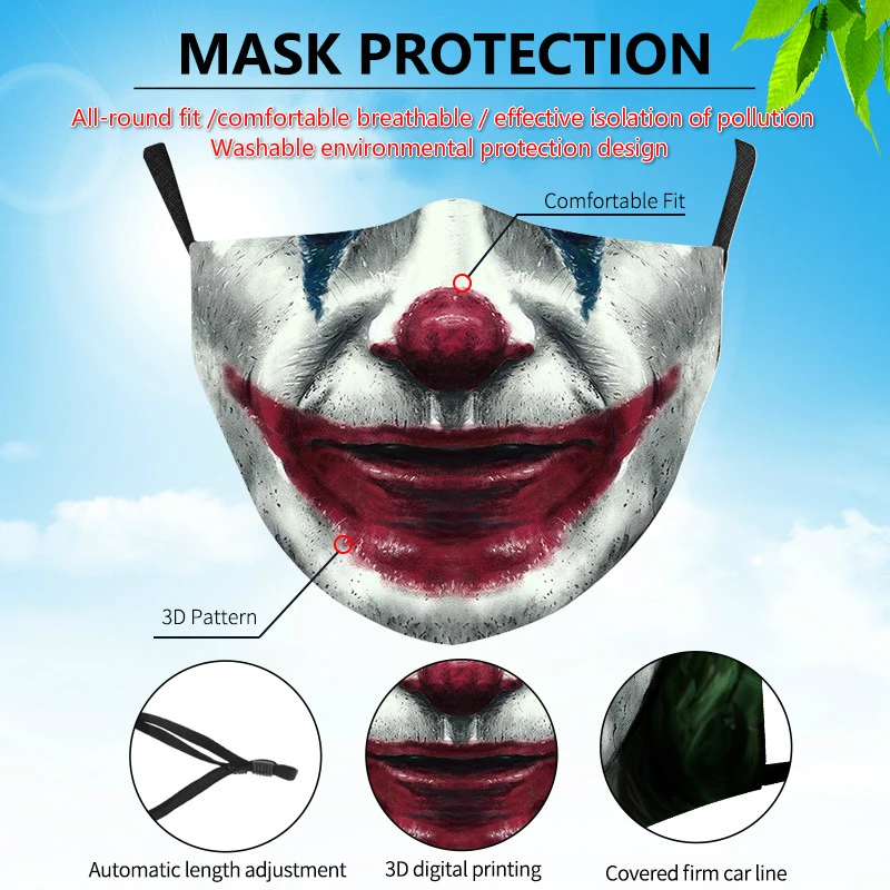 Забавная маска Кошмар перед Рождеством Хэллоуин реквизит для косплея