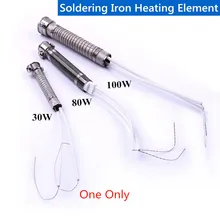 1PC 220V 30W 80W 100W Soldering Iron Core Heating Element Replacement Welding Metalworking Tool Accessory For Electronic Lovers