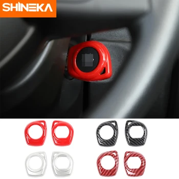 

SHINEKA Interior Mouldings for Szuki Jimny 2019+ Jimny Car ABS Key Fob Cover Key Chain Case for Szuki Jimny 2019-2020