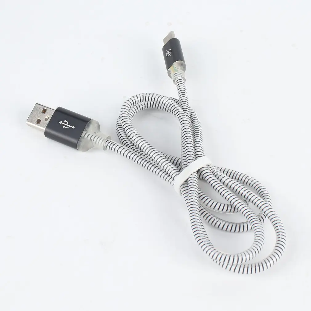 Usb type-C кабель для зарядки и передачи данных цветной светильник зарядное устройство для телефона зарядный шнур аксессуары для быстрой передачи телефона