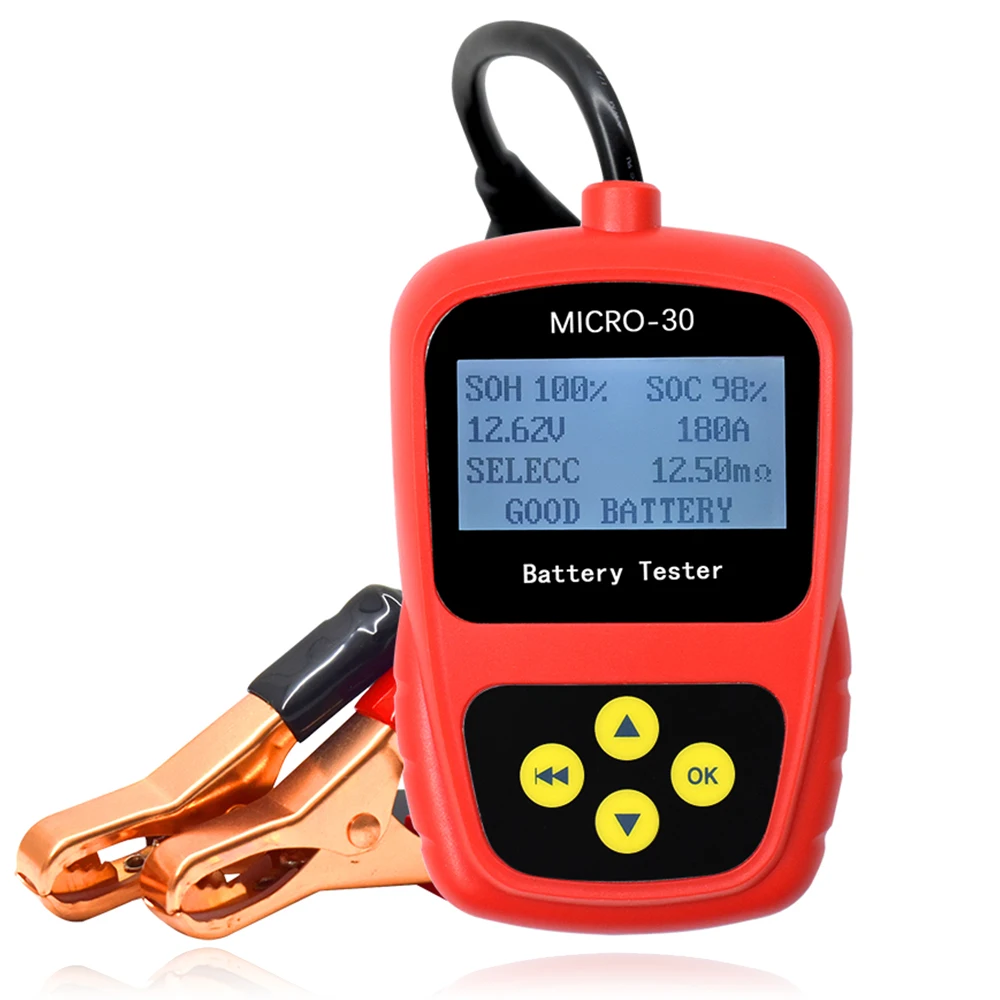 LANCO MICRO 30 мотоцикл 2 30AH батарея тестер ЖК дисплей 12V скутер анализатор батареи