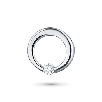 

Pendant made of white gold with diamond e0901pd10173500