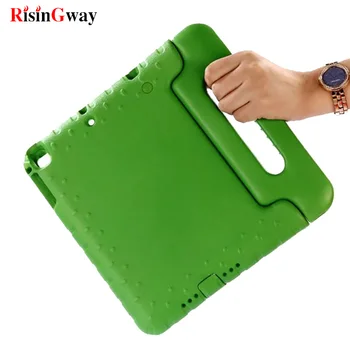 

Kids ShockProof Case for Ipad 2017 2018 9.7 Inch Hand-held Cover Handle Stand 6th Generation Case for IPad Air 1 2