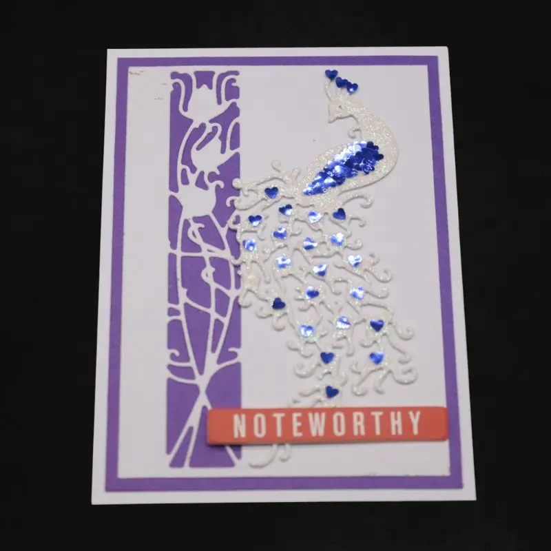 Павлин металлические режущие штампы трафарет для скрапбукинга &quotсделай сам&quot