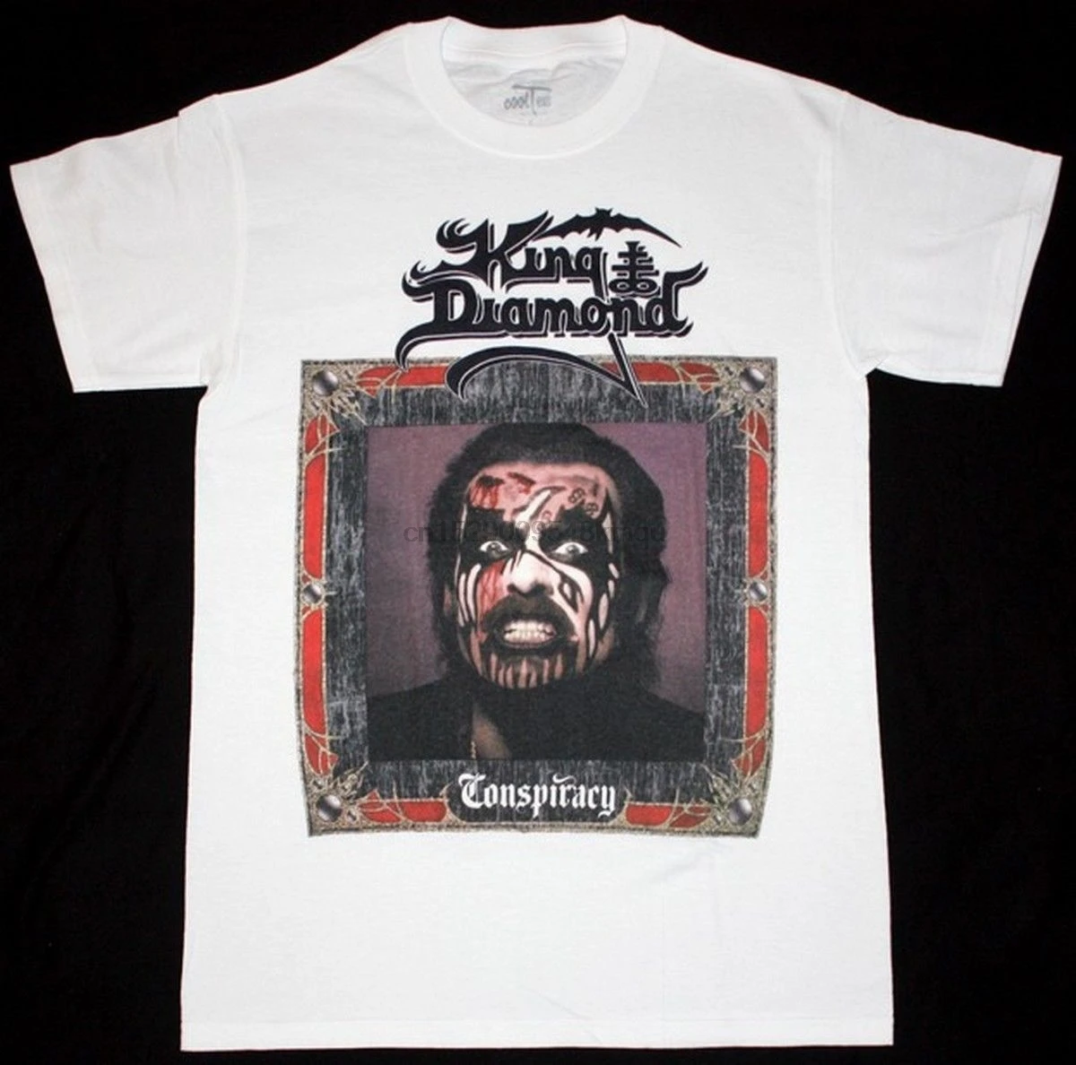 KING DIAMOND CONSPIRACY MERCYFUL FATE HEAVY METAL новая белая футболка 2019 модная из 100% хлопка | Мужская