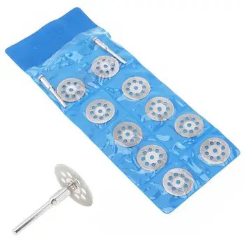 

TORO 10pcs/set 22mm Circular Saw Blade Rotary Power Tool Kit with Disc Holes and Fixed Rods Fit for Cutting Glass Metal