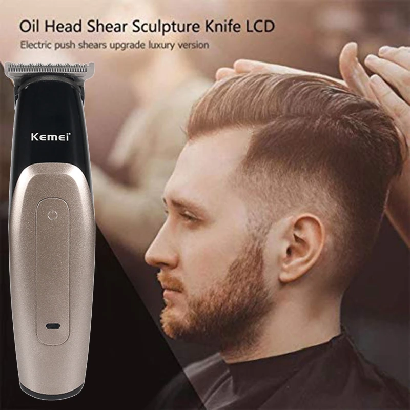 Kemei Km-3207, электрическая машинка для стрижки волос, винтажная машинка для стрижки волос, гравировальная машинка для стрижки волос, триммер для волос, салон для волос, специальная вилка европейского стандарта