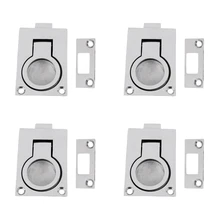 4 пакета шлюпка Дверь Люк подъемник шкафа/тяговое кольцо Slam защелка 316 нержавеющая сталь