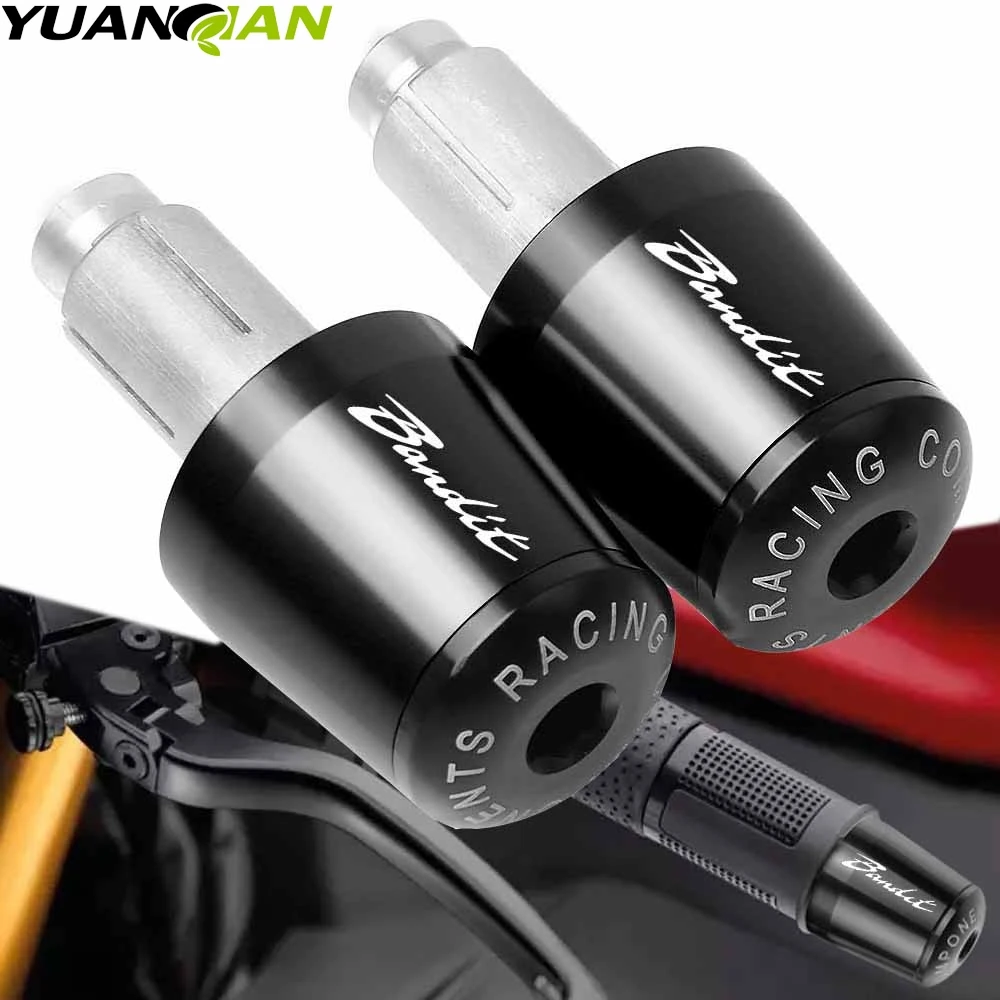 

For SUZUKI Bandit 1250 250 400 650 GSF650 bandit 1200 BANDIT250 Motorcycle Accessories Handlebar Hand Grips Handle Bar End Cap