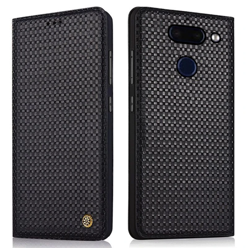 Чехол для мобильного телефона из натуральной кожи на магните для LG G8 ThinQ/LG G8S ThinQ/LG G7 ThinQ/LG G6/LG G5/LG G4/V50 ThinQ чехол для телефона