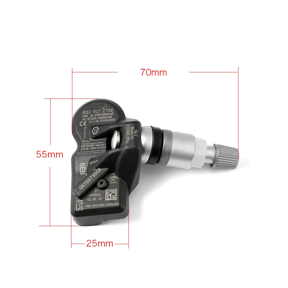 Система контроля давления в шинах TPMS 5Q0907275B 5Q0907275 для Audi Skoda A3 A7 A6 Volkswagen Porsche Bentley