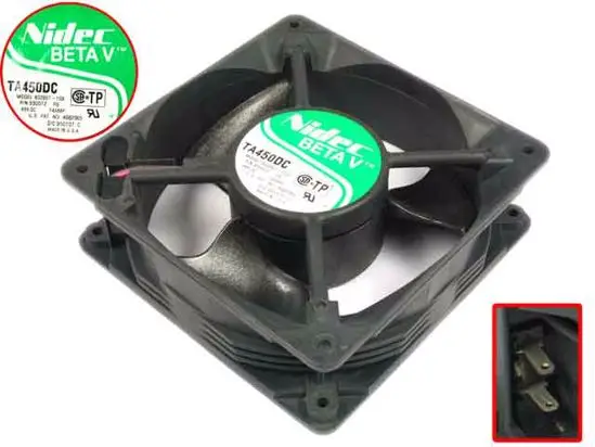Nidec B32861-10A TA450 DC 48 В 0.14A 120x120x38 мм серверный кулер вентилятор