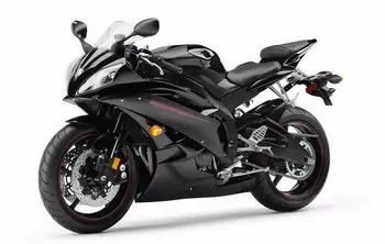 

YZFR6 Gloss Matte Black w/ Red Fairing Injection for 2006-2007 Yamaha Yzf R6 R600