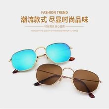 

2022 Pilot Sunglasses Men Women 58mm And 62mm Crystal Glass Mirror Lens Brown Gradient Sunglass UV400 Protection