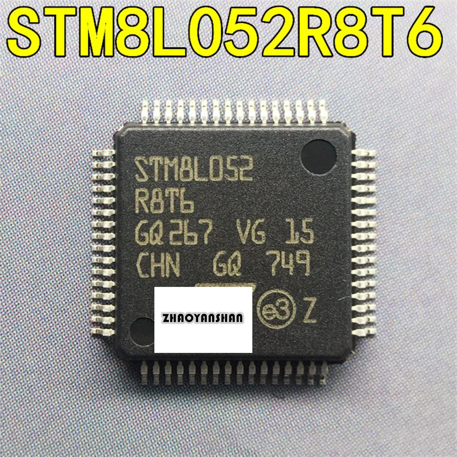 10 шт. X STM8L052R8T6 STM8L052 LQFP64 Новая