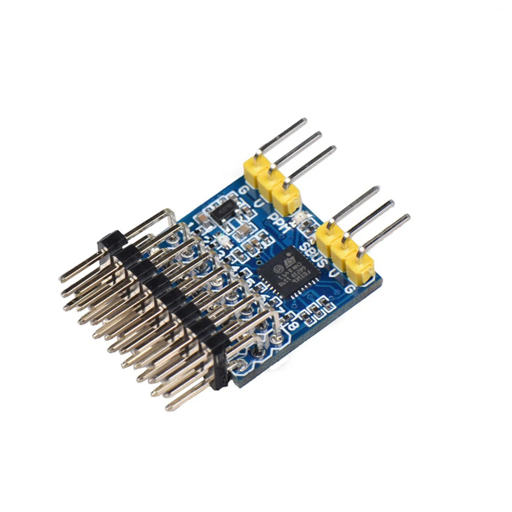 

JHEMCU SPP 8CH Signal Converter Module Support SBUS PPM PWM Output for Flysky iA6B Frsky X8R Receiver RC FPV Drone