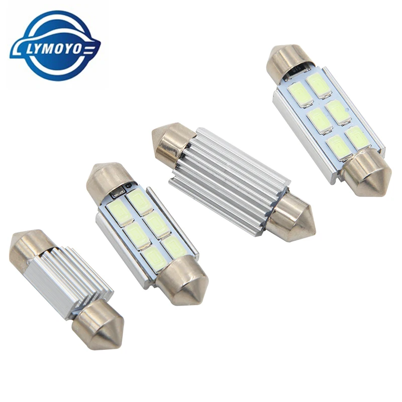 4 шт. гирлянда 31 мм 36 39 41 C5W led ERROR FREE CANBUS 5630 5730 6 светодиодный smd Внутреннее чтение