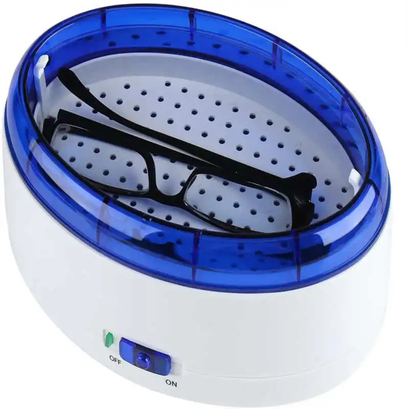 Limpiador ultrasónico con batería USB limpiador de vibración de alta frecuencia, máquina de limpieza por ultrasonidos para gafas de joyería