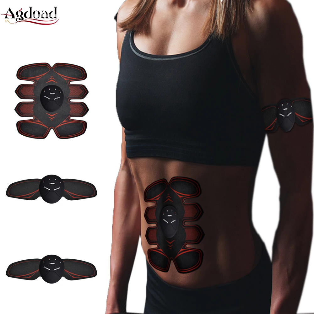 

Smart Fitness EMS 8 Abdominal Muscle Trainer Stimulator Body Arm Vibration Wireless Massage Lose Weight Fat Burning Exerciser