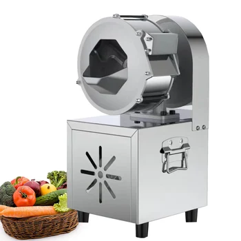 

Electric Vegetable Cutter Commercial Automatic Fruit Vegetable Cutter Machine For Slicer Shredder Potato Radish