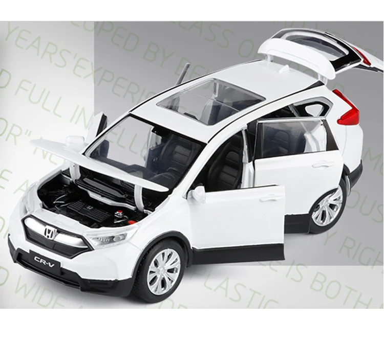 White no box 1:32 Масштаб автомобилей сплава цинка модель Honda Sound King звукового света автомобильный прицеп подвеска Премиум седан детские игрушки для младенцев - Цвет: White no box