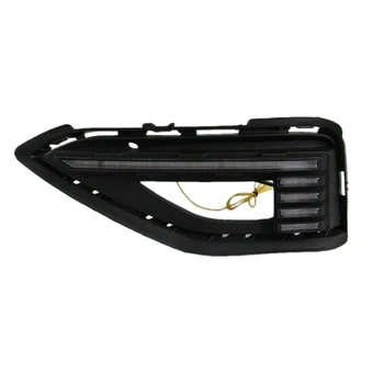 

DHBH-Daytime Running Light DRL Streamer Yellow Turn Signal for Jetta Sagitar 2019 (Left)