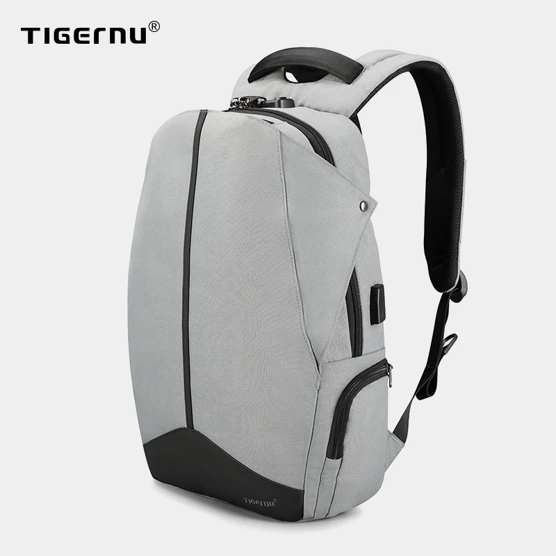Рюкзак Tigernu с защитой от кражи без ключа TSA Lcok мужские рюкзаки для 15 6 &quotноутбука женщин мужчин ноутбука Mochila