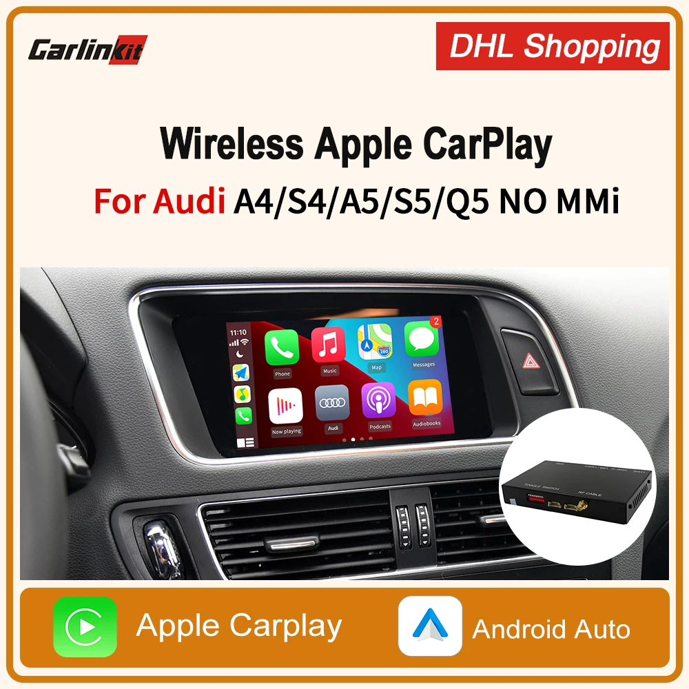 Carlinkit 2,0 Decoder Zubehör Fit Audi A4 A5 S4 Q5 NICHT MMI Für
